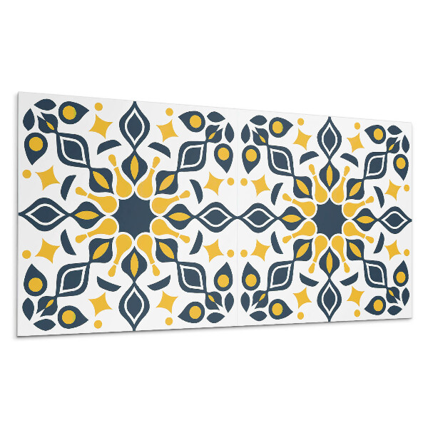 Nástenný panel PVC Kvetinový vzor so symetriou