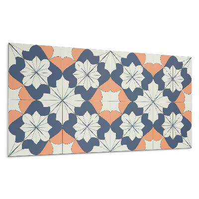 Nástenný panel PVC Geometrický kvetinový vzor