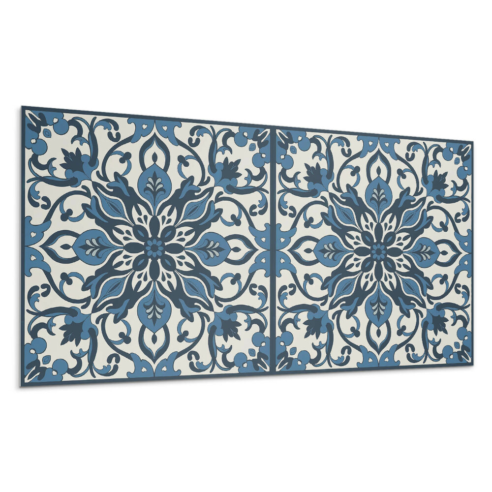 Stenový panel Kvetinový vzor s listami