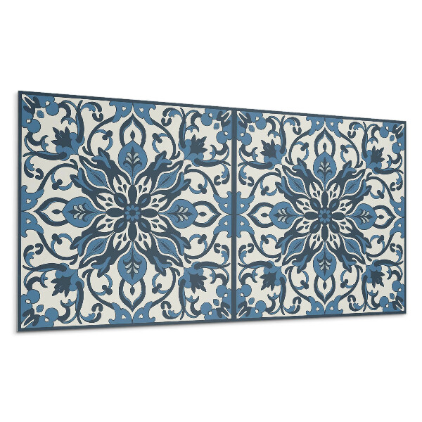 Stenový panel Kvetinový vzor s listami