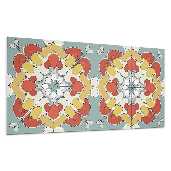 Pvc panel na stenu Kvetinový vzor mandaly