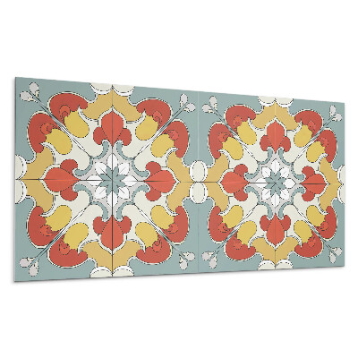 Pvc panel na stenu Kvetinový vzor mandaly