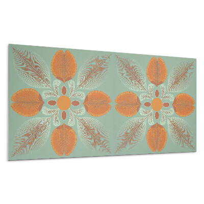 Panel na stenu Kvetinový vzor s listami