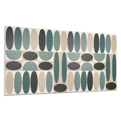 Stenový panel Vzor oválnych tvarov