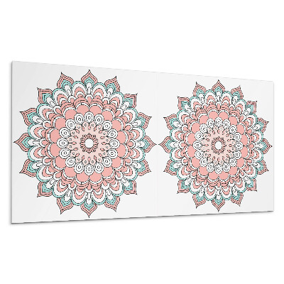 Nástenný panel PVC Kvetinový vzor mandaly