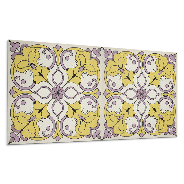 Pvc panel na stenu Kvetinový ornamentálny vzor