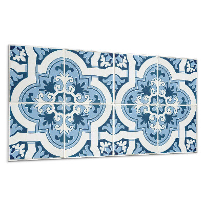 Stenový panel Dlaždicový vzor s ornamentami