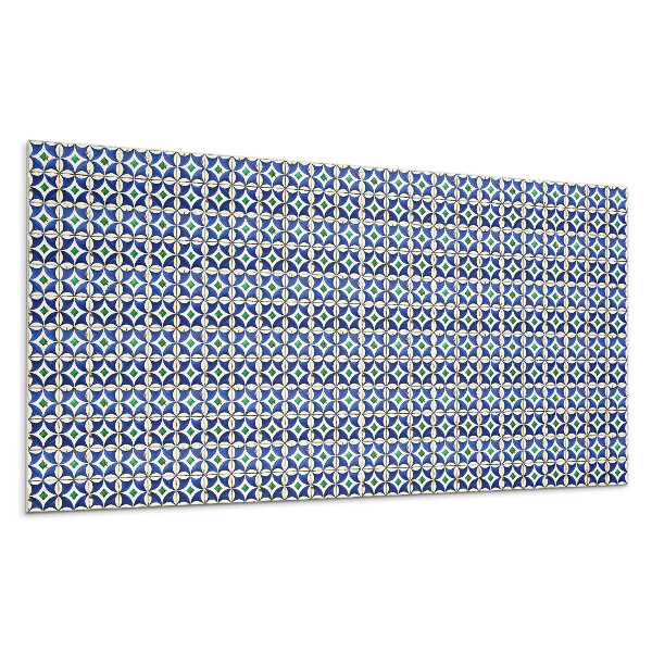Pvc panel na stenu Geometrický vzor dlaždíc