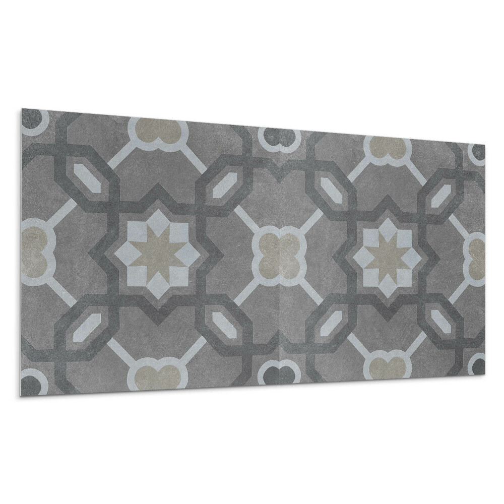 Pvc panel na stenu Geometrický vzor dlaždíc