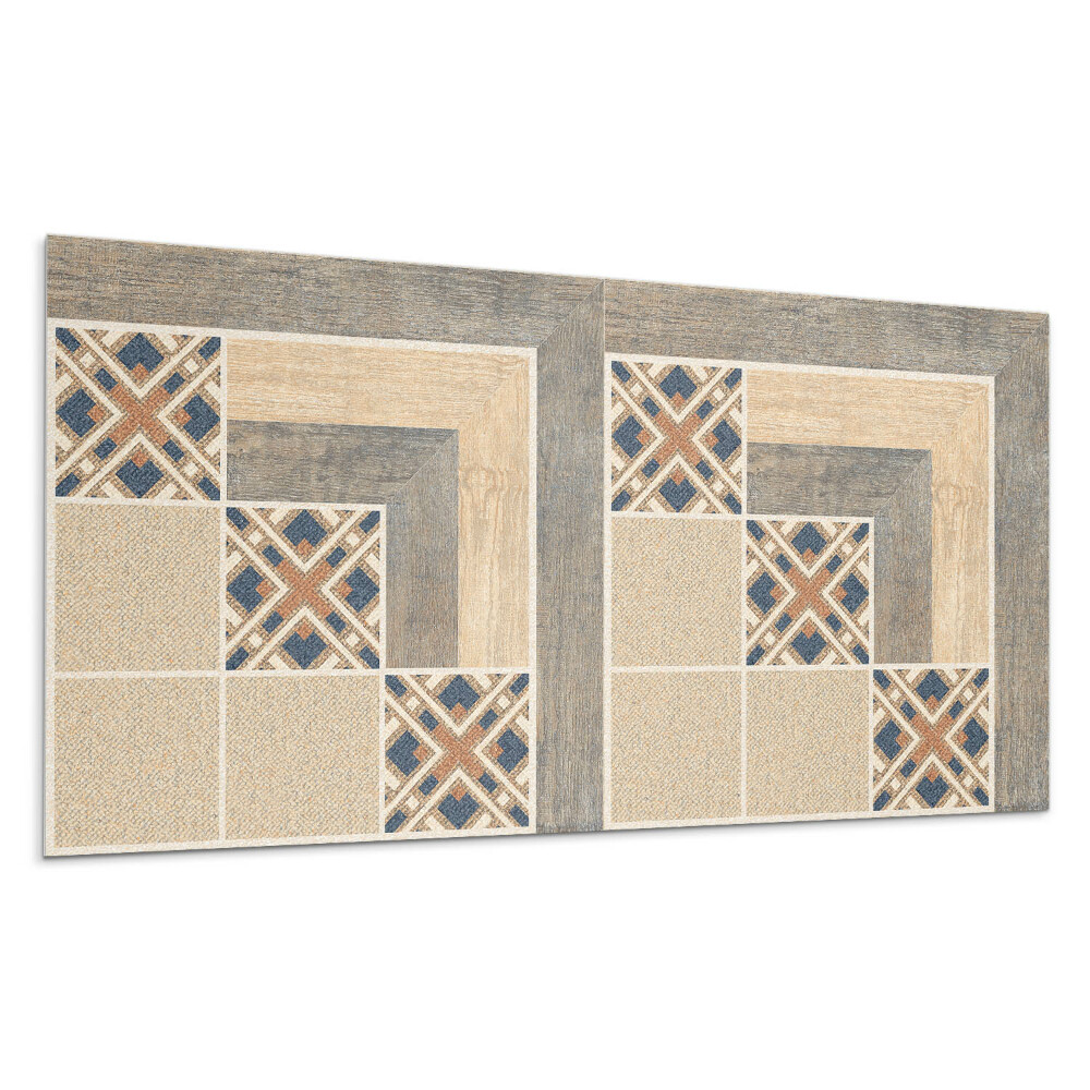 Panel na stenu Geometrické vzory na dlaždiciach