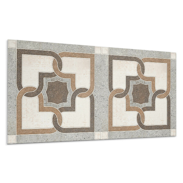 Nástenný panel PVC Geometrický vzor dlaždíc