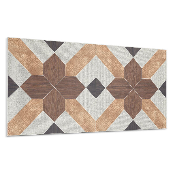 Stenový panel Geometrický vzor s motívom