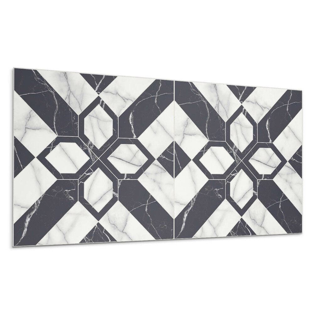 Nástenný panel PVC Geometrický mramorový vzor
