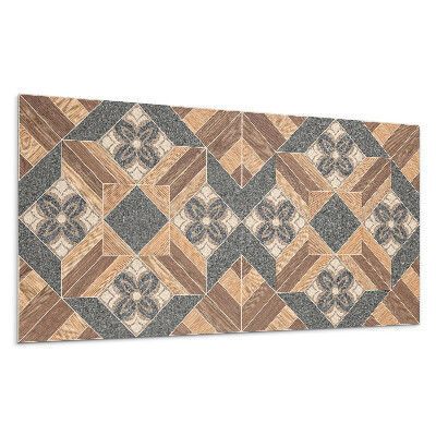 Pvc panel na stenu Vzor s kvetinovými motívmi