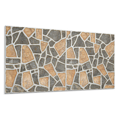 Pvc panel na stenu Kamenný mozaikový vzor