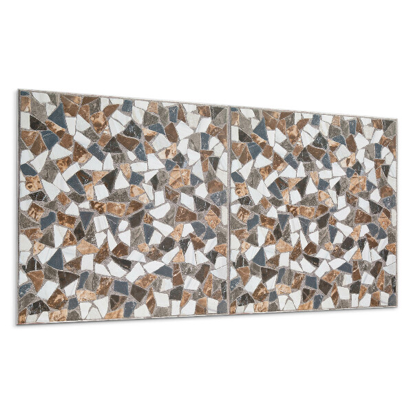 Panel na stenu Mozaika s rôznymi tvarmi