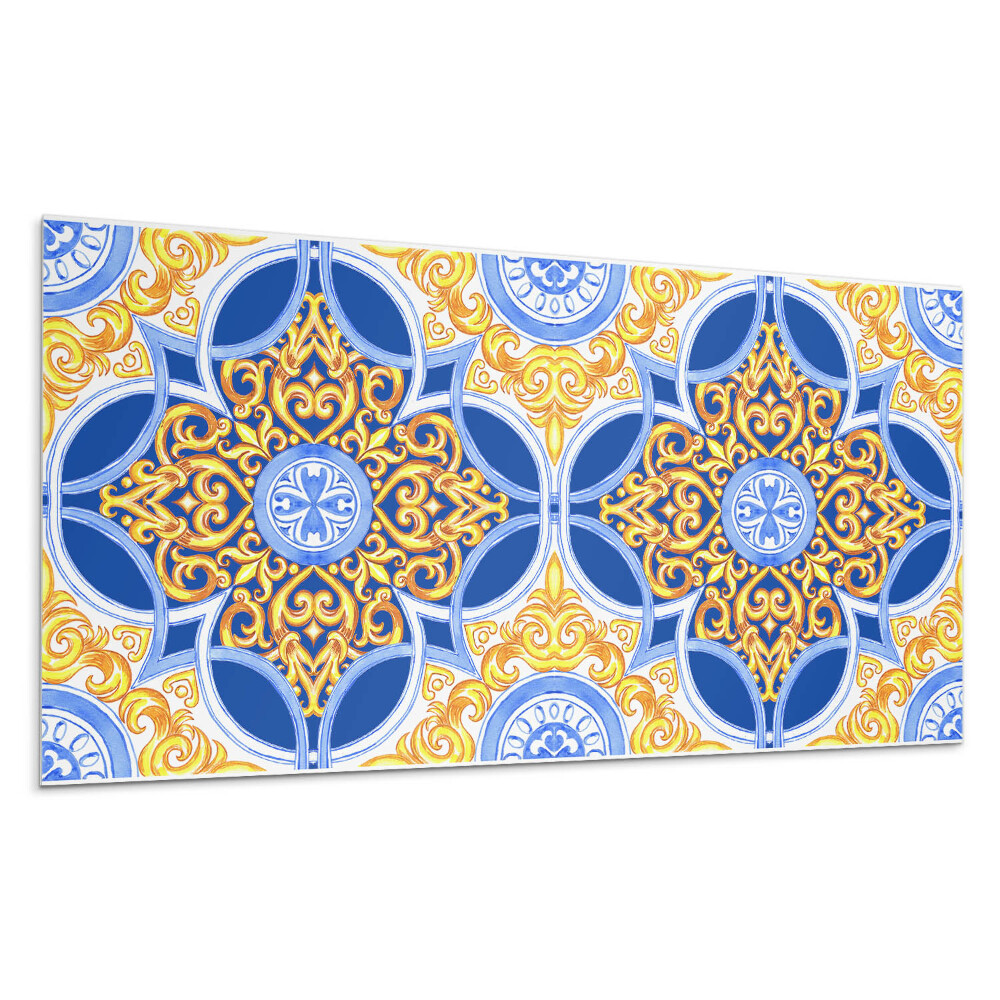 Panel na stenu Dekoratívny vzor s kvetinovým motívom