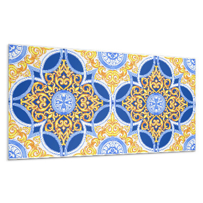 Panel na stenu Dekoratívny vzor s kvetinovým motívom