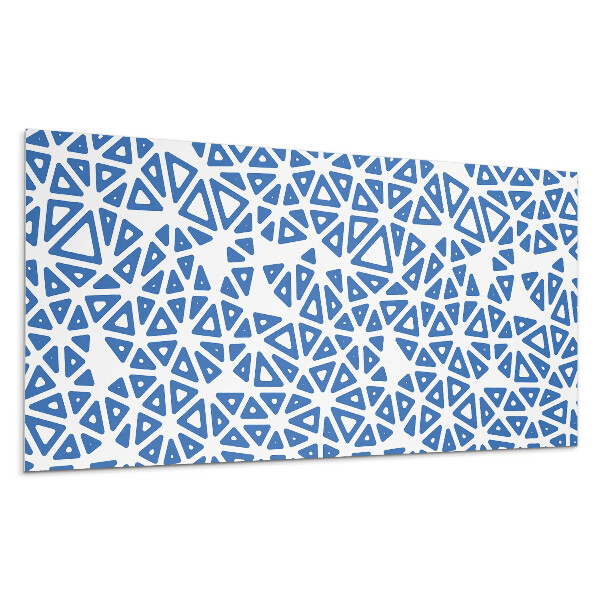 Stenový panel Abstraktný trojuholníkový vzor