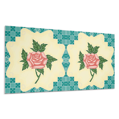 Pvc panel na stenu Kvetinový aranžmán z ruží