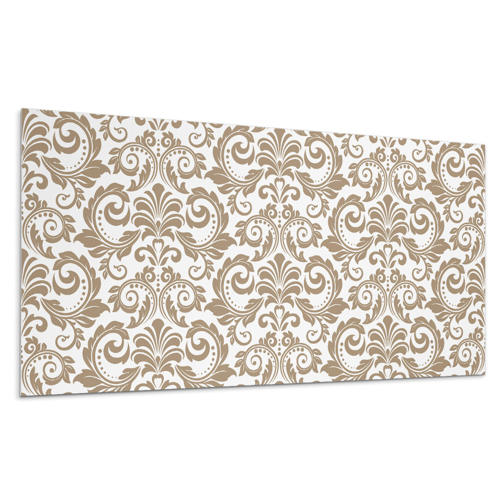 Stenový panel Rastlinný vzor s ornamentami