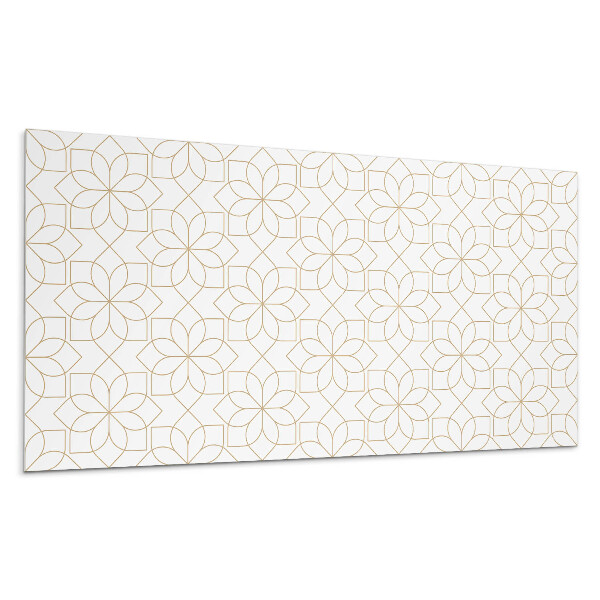 Nástenný panel PVC Geometrický kvetinový vzor