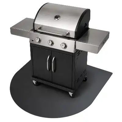Podložka na gril poloválový model 100x100 cm