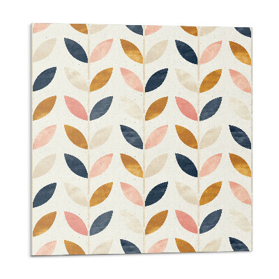 Stenový panel Listové usporiadanie v harmonických radoch