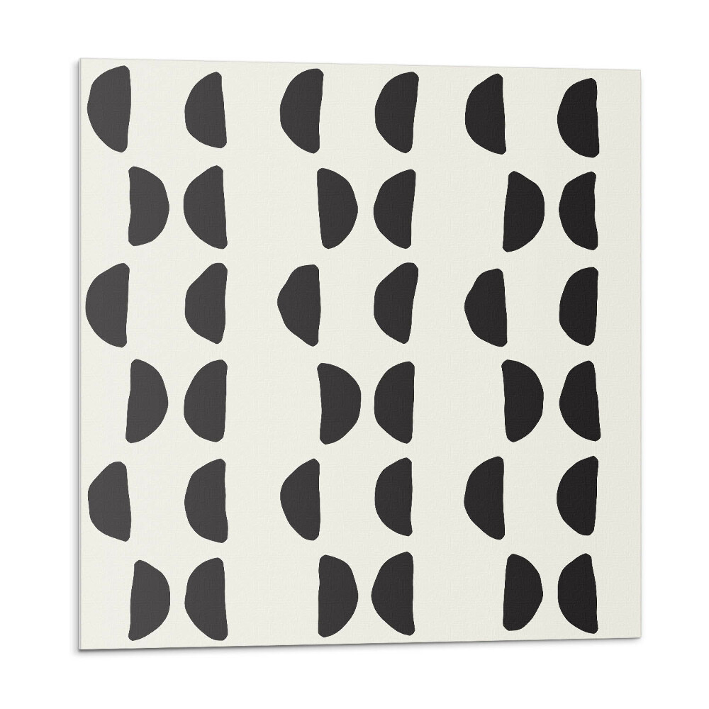 Stenový panel Abstraktný motív polmesiaca