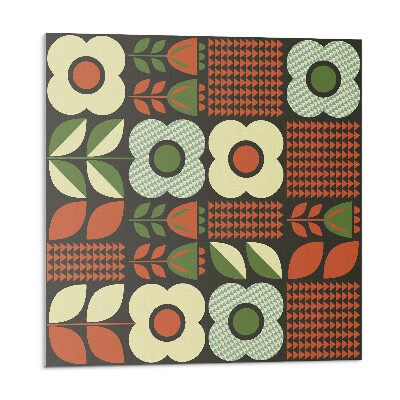 Nástenný panel pvc Kvetinové motívy a tvary