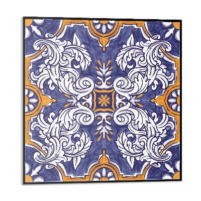 Stenový panel Ornamentálny kvetinový motív