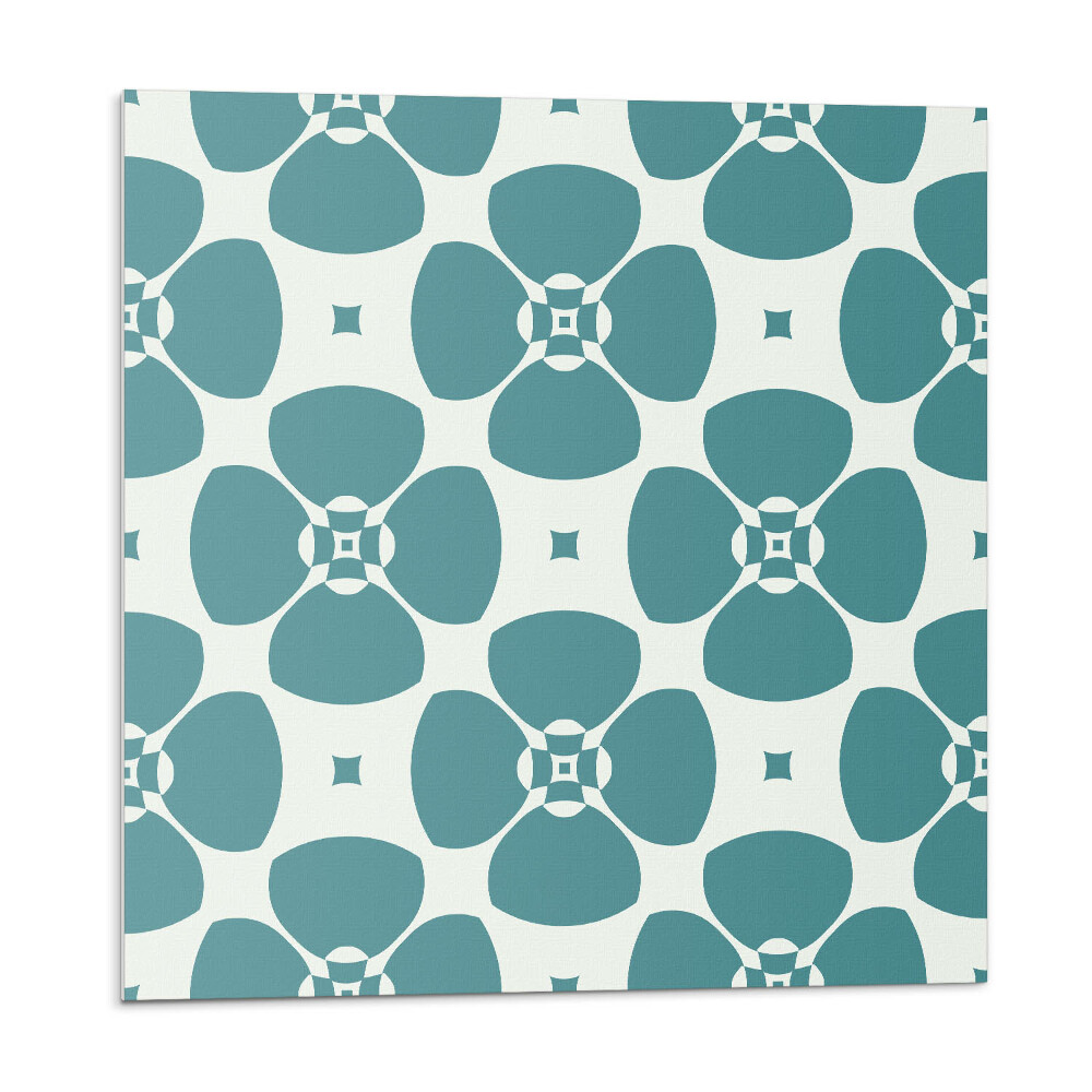 Stenový panel Kvetinový vzor v rytmickej kompozícii