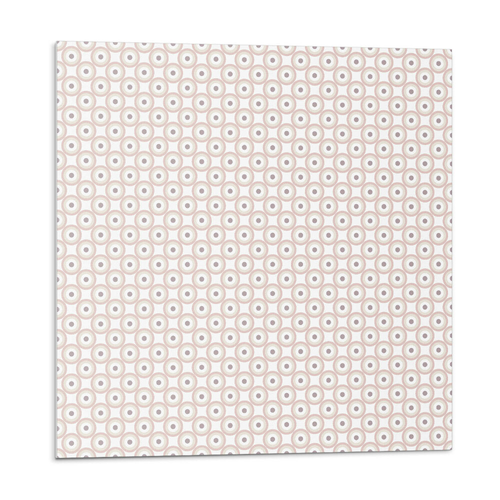 Dekoratívny nástenný panel Kruhy v mriežkovom vzore