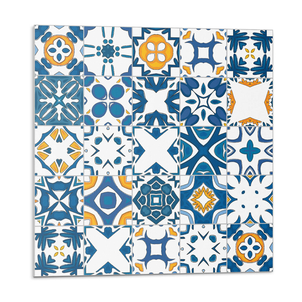 Dekoratívny nástenný panel Mozaikové motívy v rozložení