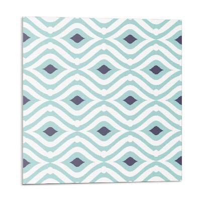 Stenový panel Rytmické vlny a kosoštvorce