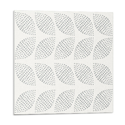 Stenový panel Listový vzor s bodkami