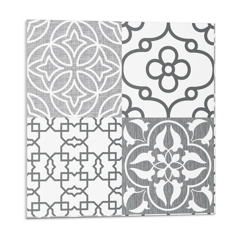 Stenový panel Geometrické tvary v kompozícii