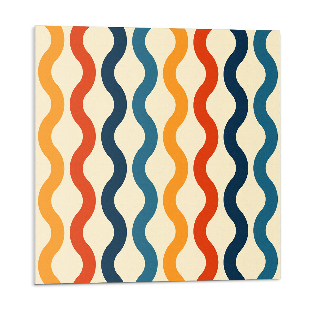 Nástenný panel pvc Rytmické vlny v harmonickom usporiadaní