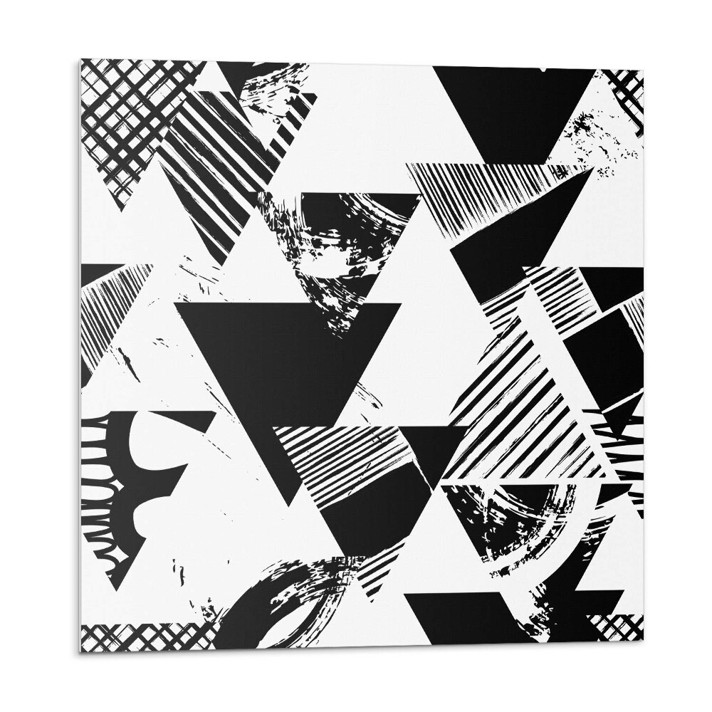 Dekoratívny nástenný panel Trojuholníková geometria v dizajne