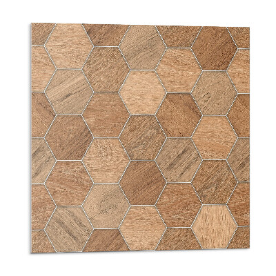 Nástenný panel pvc Šesťhranný vzor na povrchu