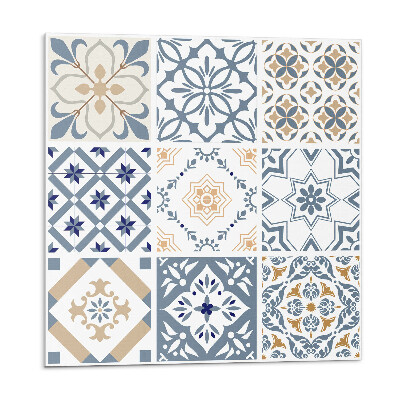 Stenový panel Mozaikové mriežky v jedinečnom štýle