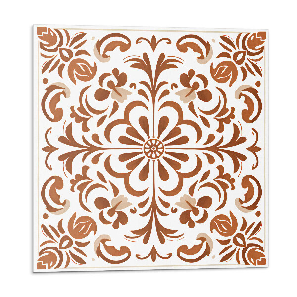 Stenový panel Vzor kvetinového ornamentu