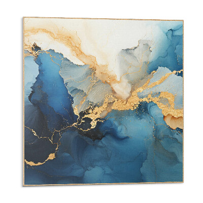 Dekoratívny nástenný panel Vlny v abstraktnom štýle