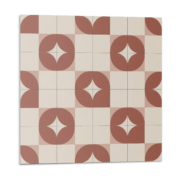 Stenový panel Geometrický motív s kruhmi