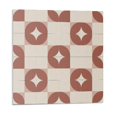 Stenový panel Geometrický motív s kruhmi