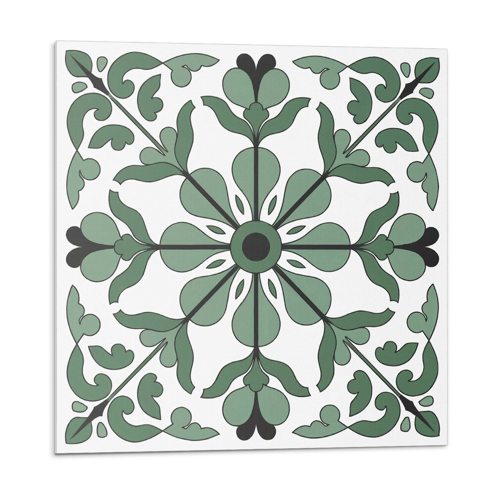 Dekoratívny nástenný panel Rastlinná symetria v harmonickom štýle