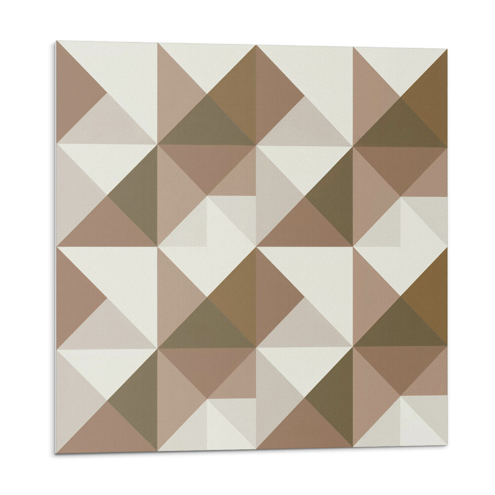 Stenový panel Trojuholníková geometria v modernom štýle