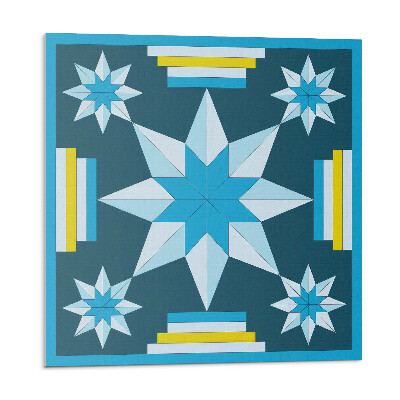 Stenový panel Abstraktné hviezdy vo formácii