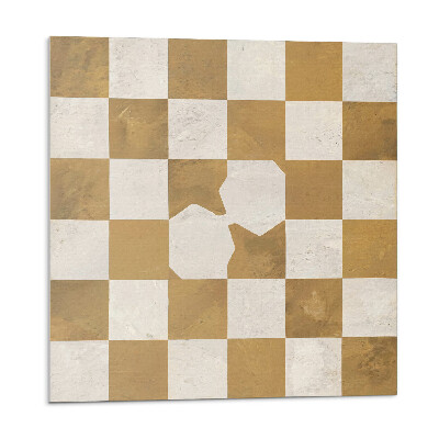 Dekoratívny nástenný panel Moderná grafická šachovnica