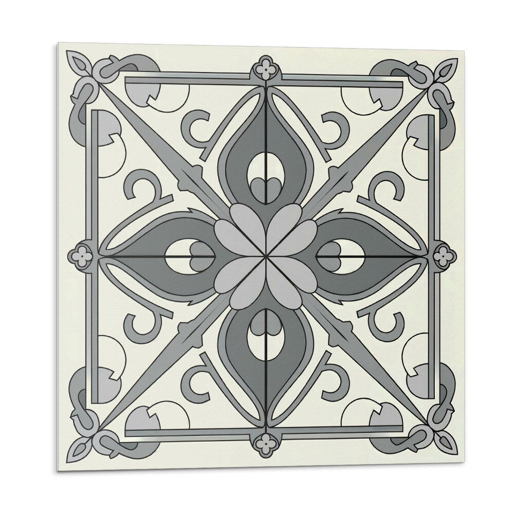 Dekoratívny nástenný panel Kvetinový vzor v harmonickej symetrii